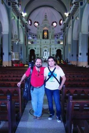 Mart&iacute;n en el Santuario del Cobre